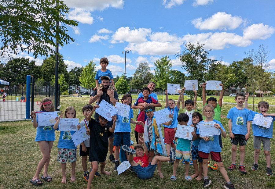 Groupe du camp d'été